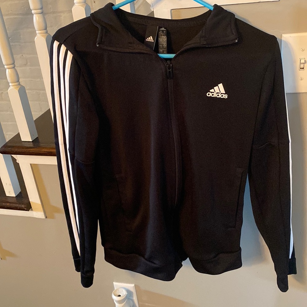 ADIDAS TRACKSUIT JACKET ZIP UP SIZE M